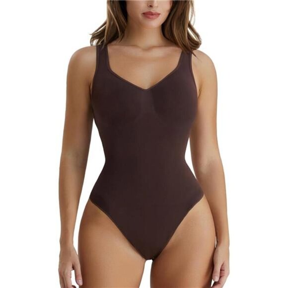 Women's Shaping Mid-Thigh Bodysuit Shapewear Seamless Sculpting